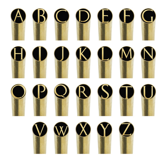 Alphabet Theme - EDM Mosaic Knife Pins - 3102