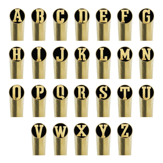 Alphabet Theme - EDM Mosaic Knife Pins - 3103