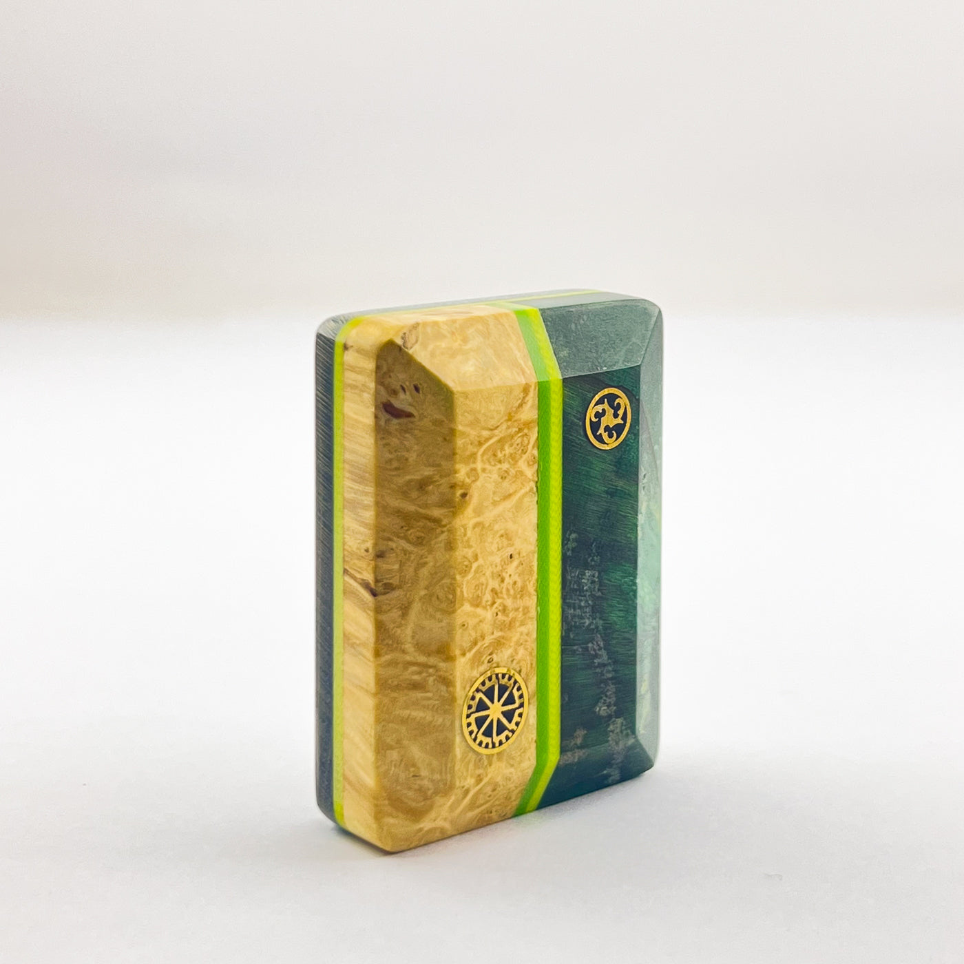 {{ mosaic pin }} - {{ mosaus }} {{ edm_pin }} {{ usa_mosaic pin }} {{ usa_edm pin }} {{ knife_makers }} EDC Worry Stone Amboyna & Maple Woods and Liner -5 {{ knife_pin}} {{ mosaicpin_shop }} {{ knife_pin }} {{ knife_mate}}