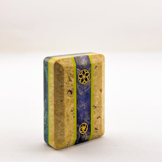 {{ mosaic pin }} - {{ mosaus }} {{ edm_pin }} {{ usa_mosaic pin }} {{ usa_edm pin }} {{ knife_makers }} EDC Worry Stone Amboyna & Maple Woods and Liner -6 {{ knife_pin}} {{ mosaicpin_shop }} {{ knife_pin }} {{ knife_mate}}