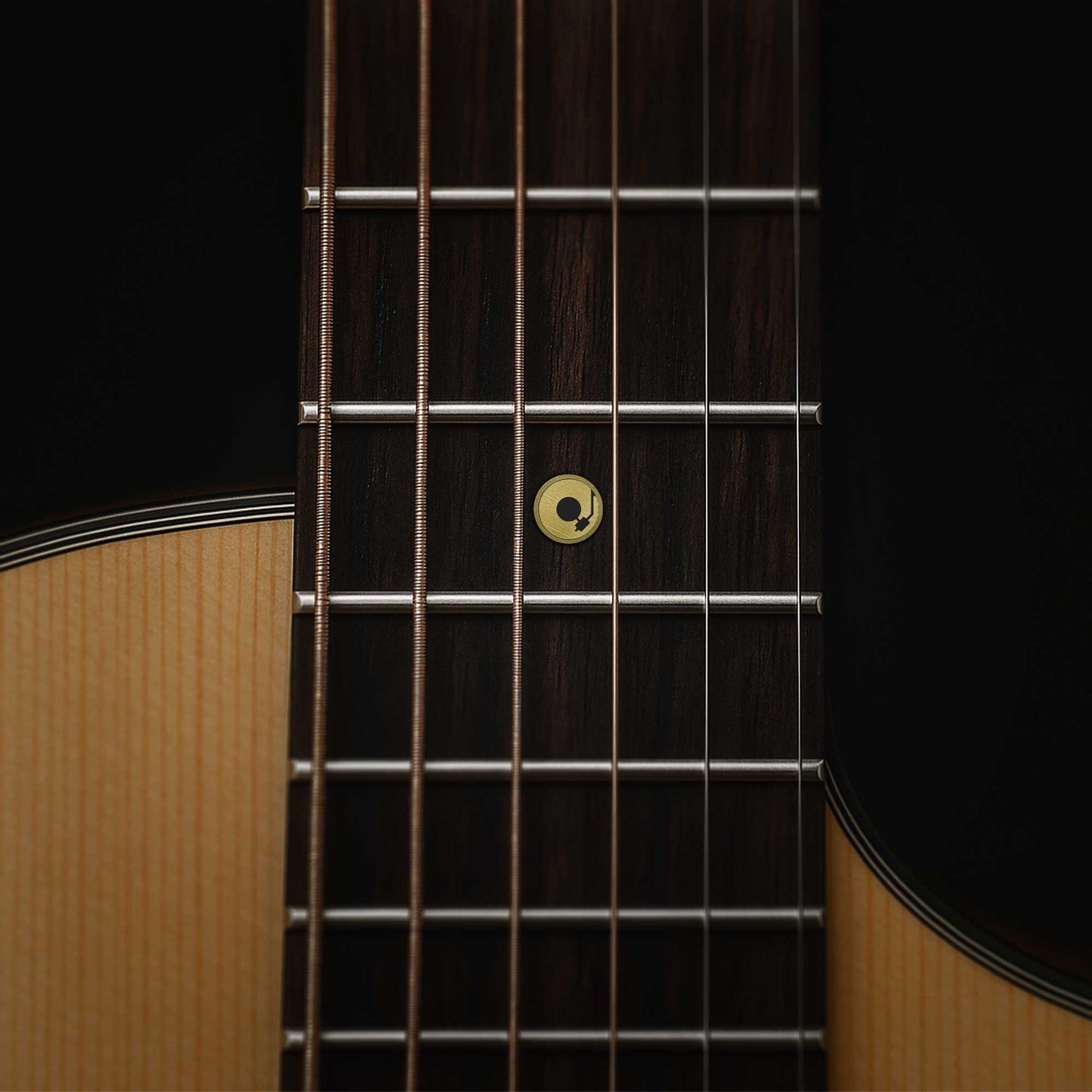 Vinyl - Mini Pins as Guitar Dots