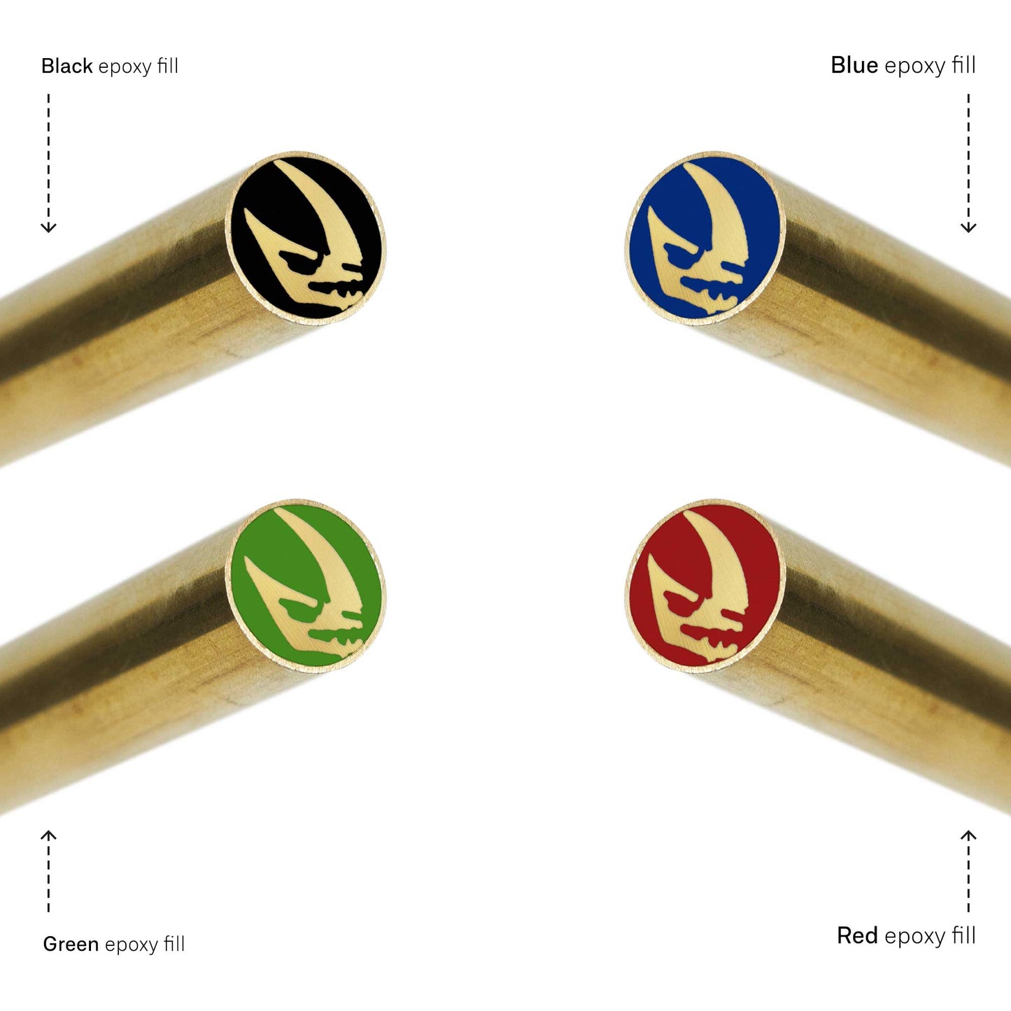 Mudhorn - EDM Mosaic Knife Pin - 2102