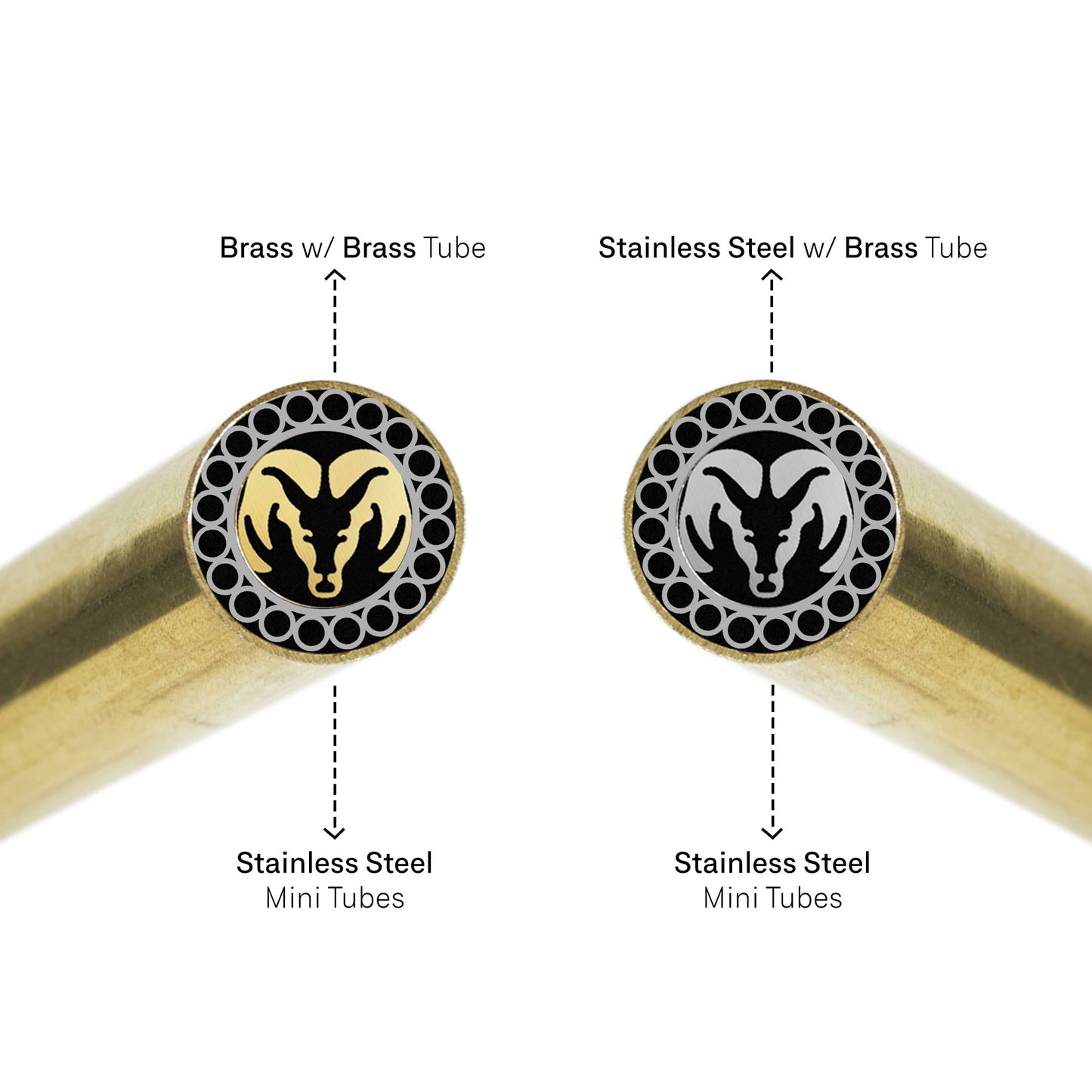 Wild Goat - Premium Mosaic Pin - 2151