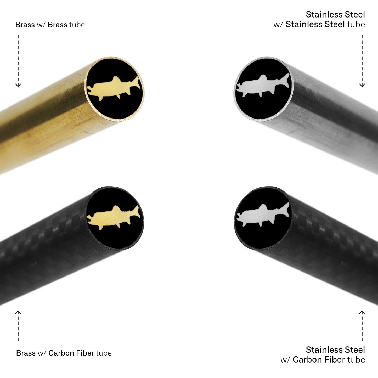 Trout - EDM Mosaic Knife Pin - 2157