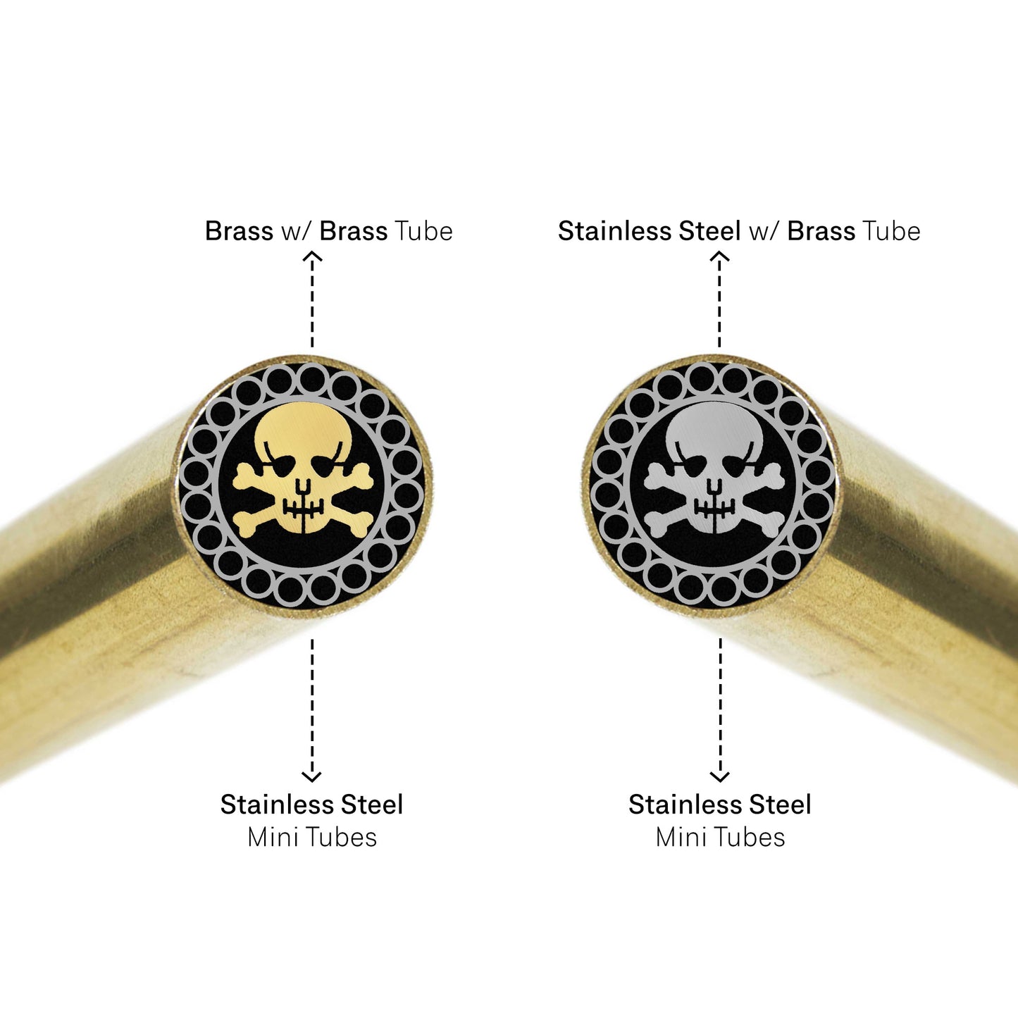 Pirate Skull - Premium Mosaic Pin - 3007