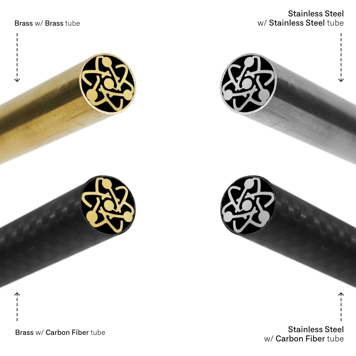 Atom - EDM Mosaic Knife Pin - 3020