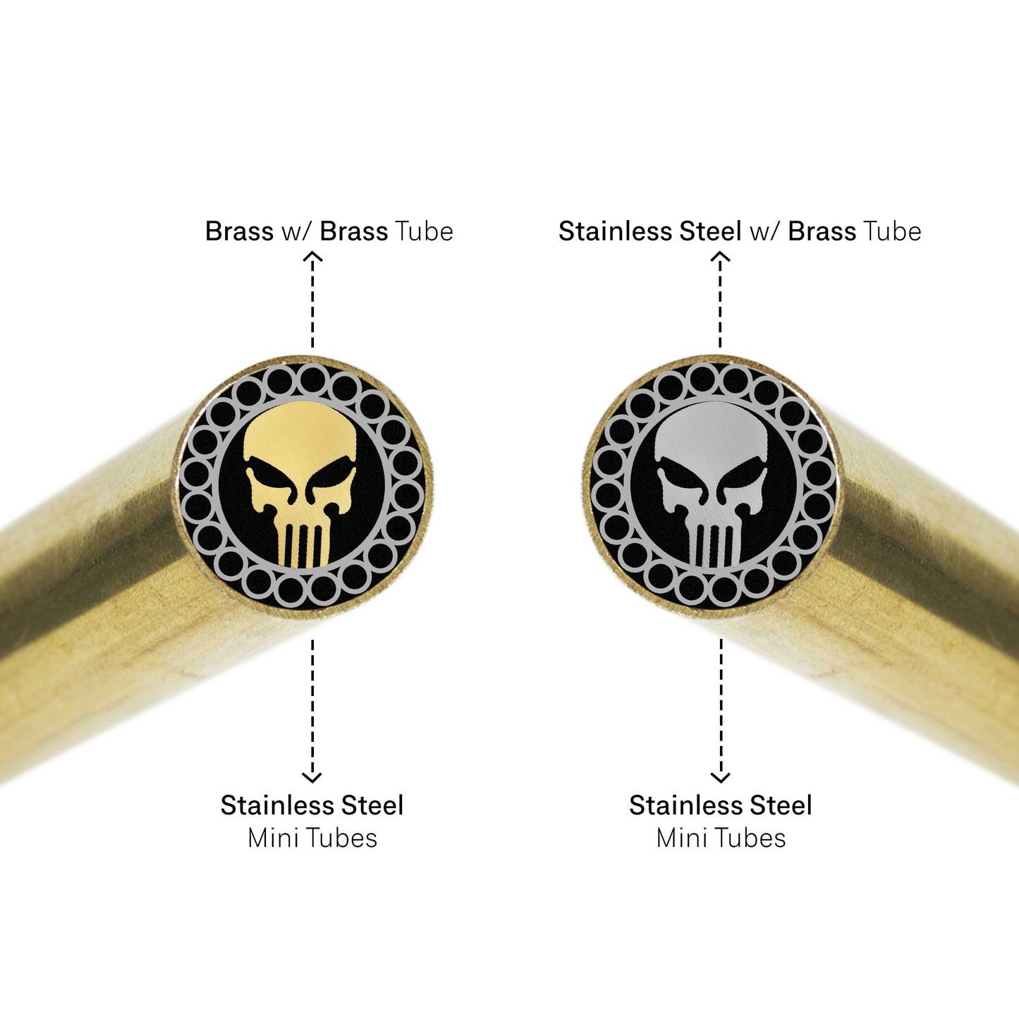 Punisher Skull - Premium Mosaic Pin - 3051