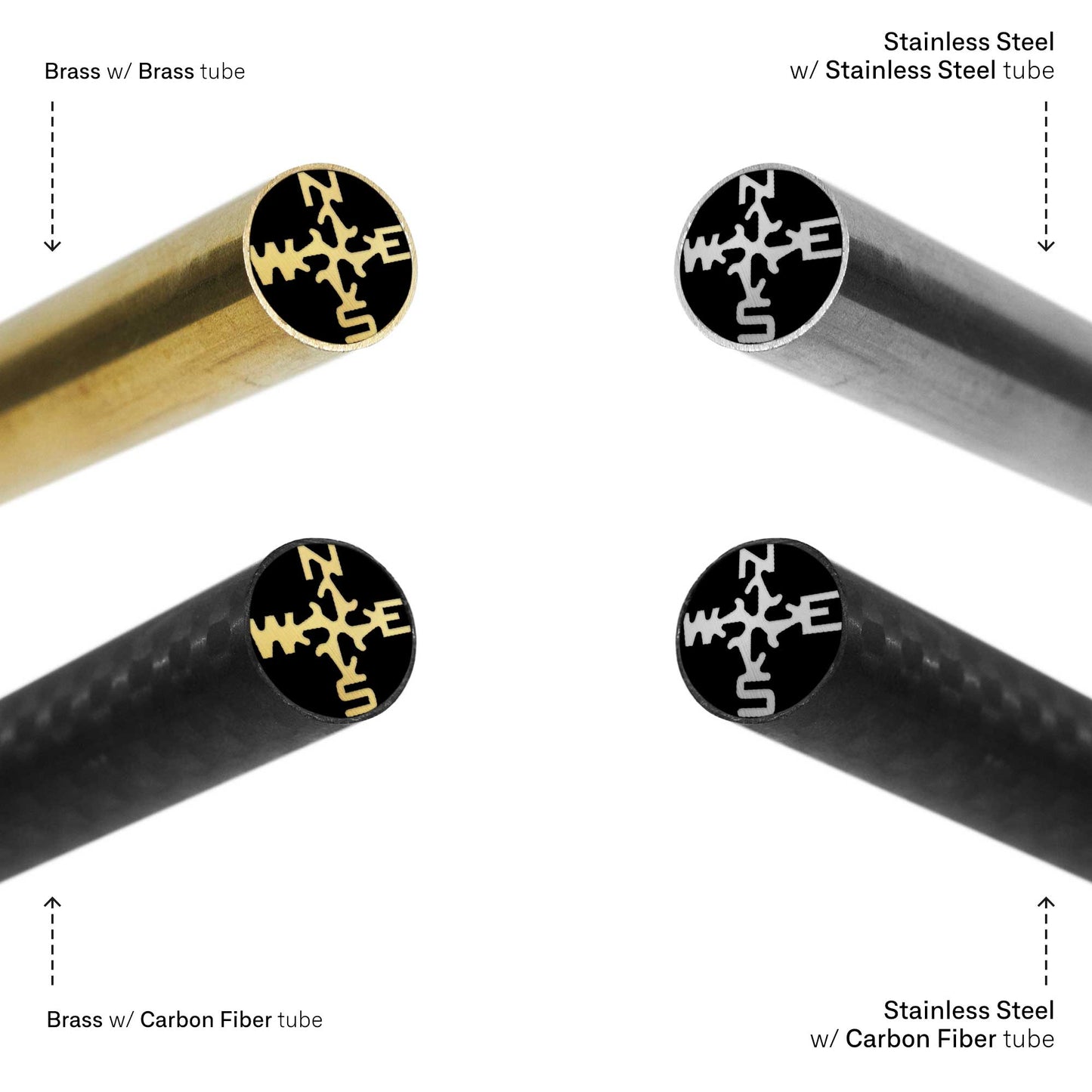 Compass - EDM Mosaic Knife Pin - 3056