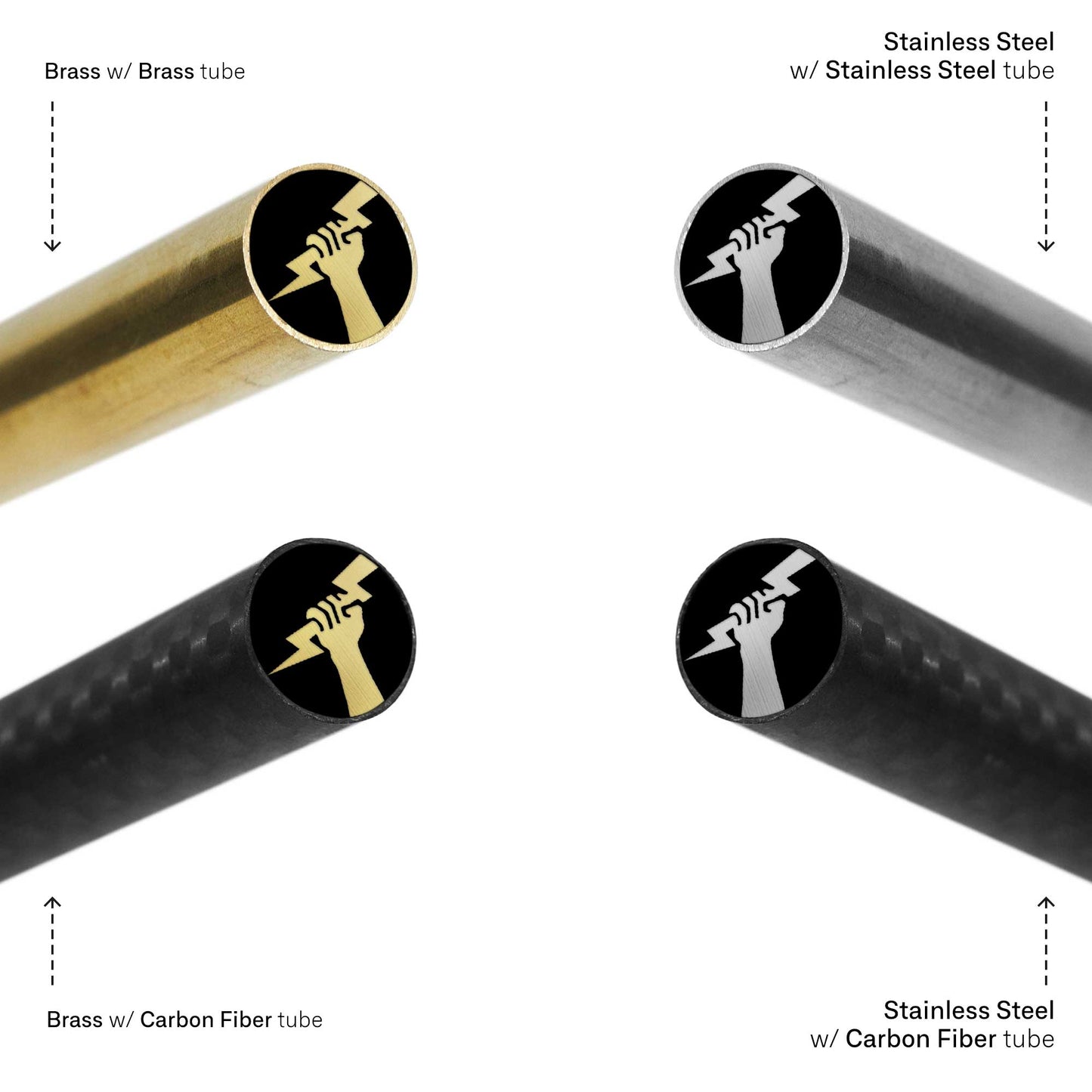 Thunderbolt Zeus - EDM Mosaic Knife Pin - 3122