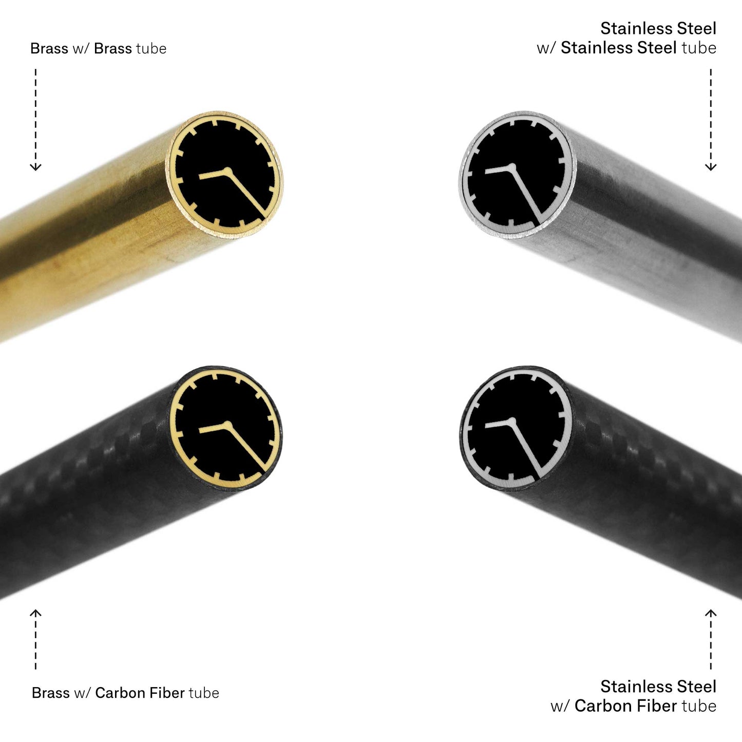 Clock - EDM Mosaic Knife Pin - 3155