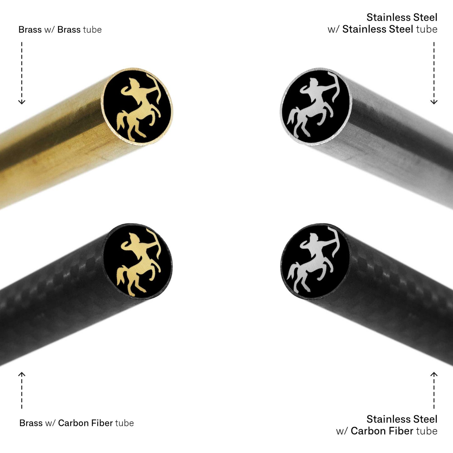 Centaur - EDM Mosaic Knife Pin - 3159