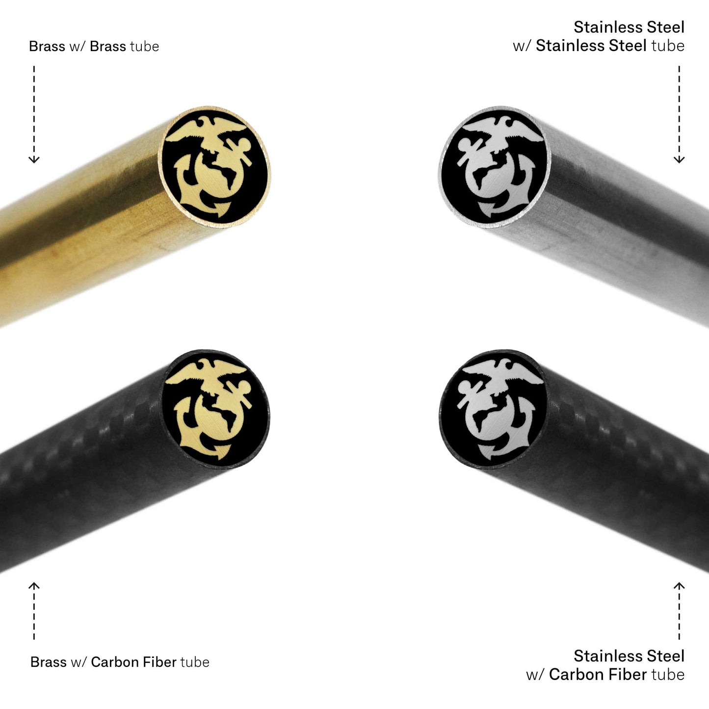 US Marine Corps - EDM Mosaic Knife Pin - 4008