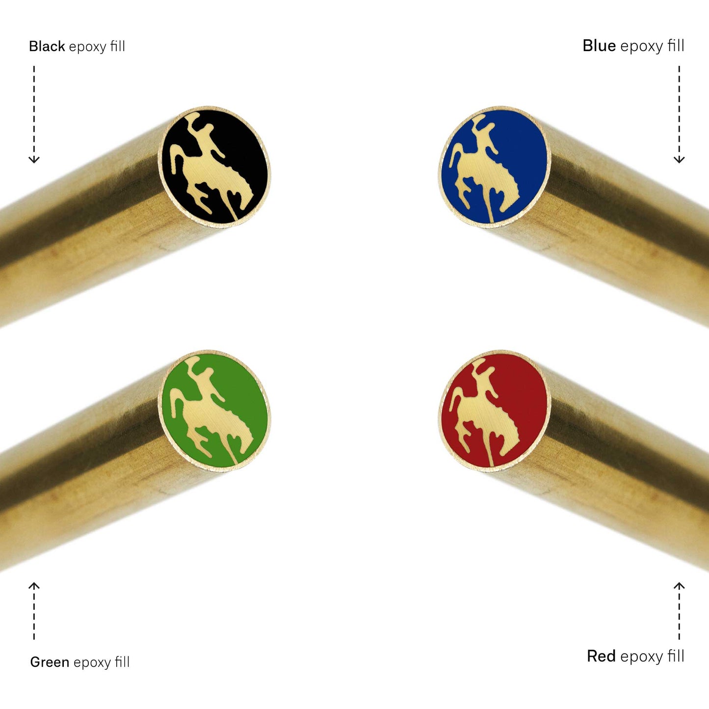 Rodeo - EDM Mosaic Knife Pin - 5002