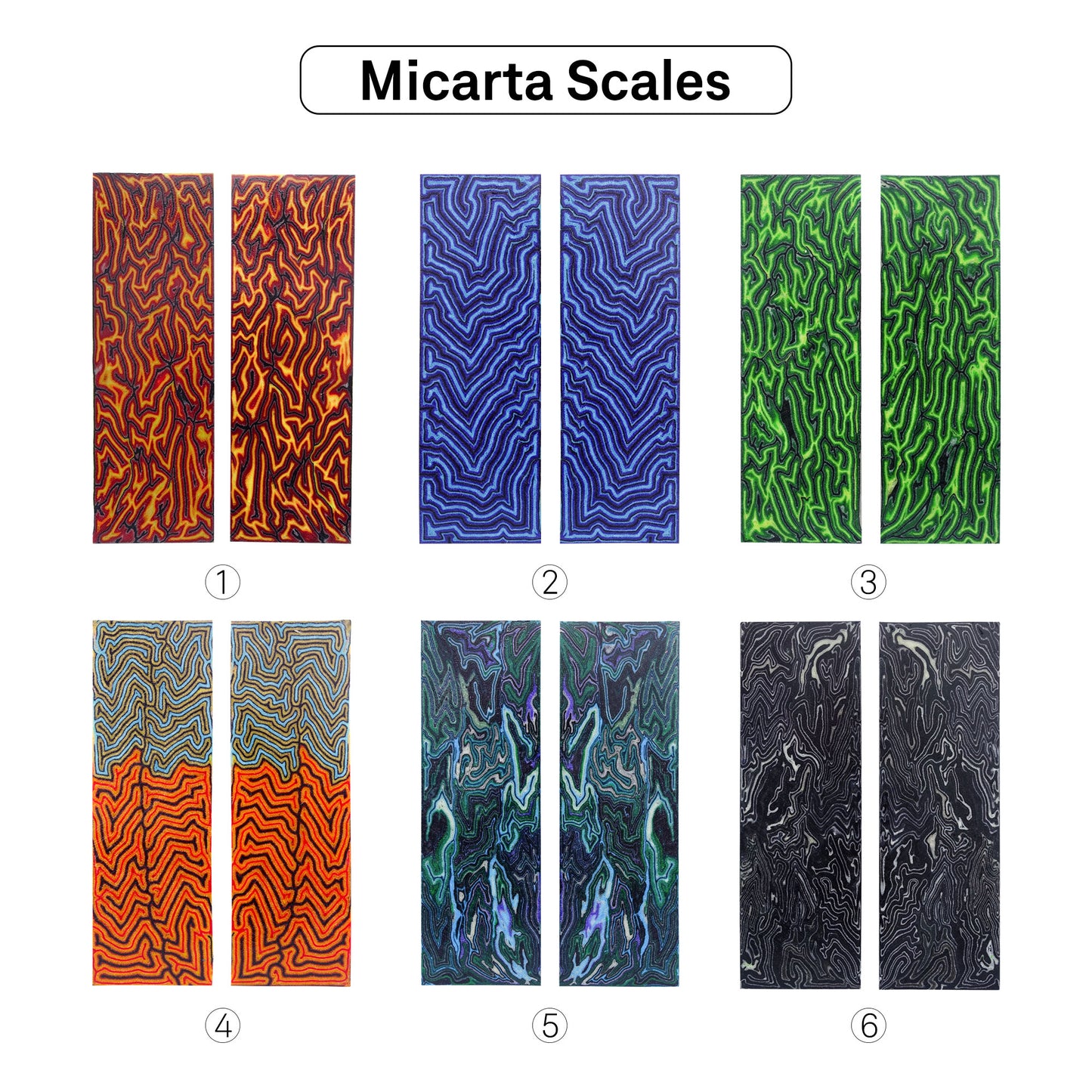Micarta G10 - Knife Handle Scales
