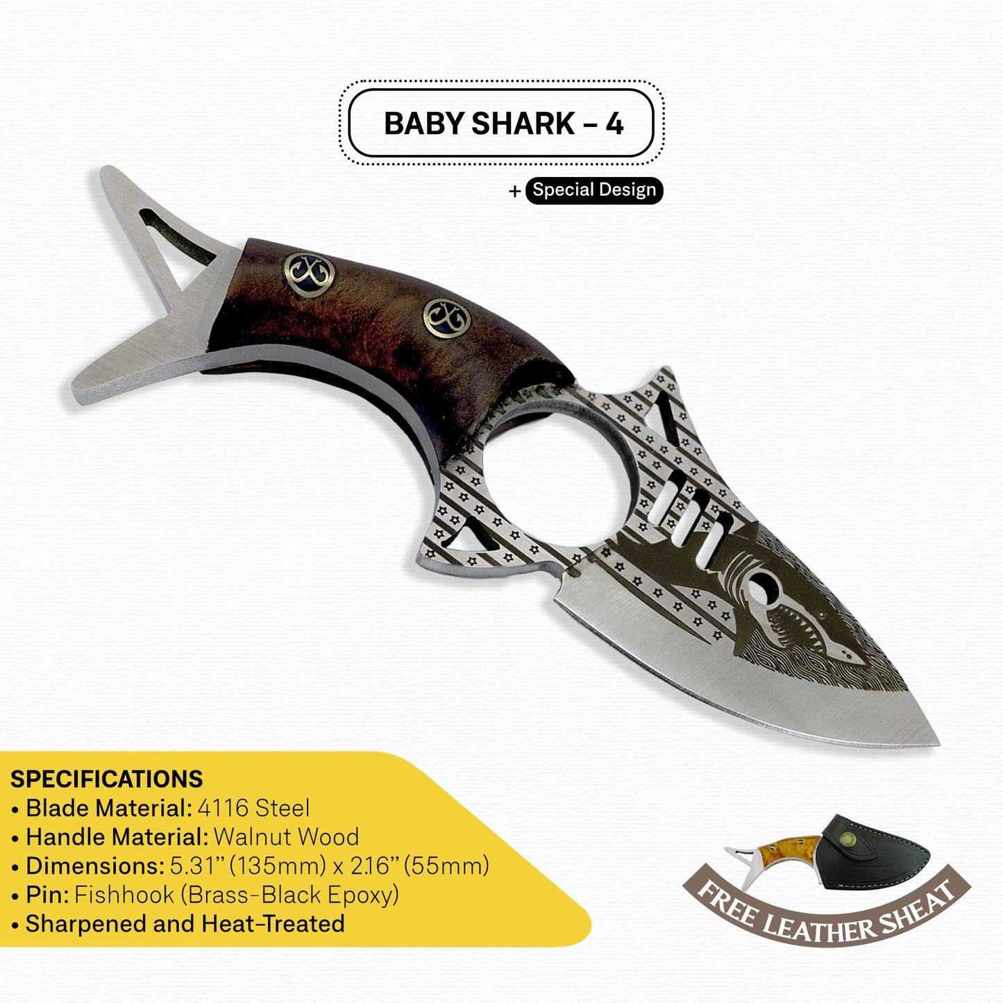Baby Shark Knife - Limited Edition / Special Design