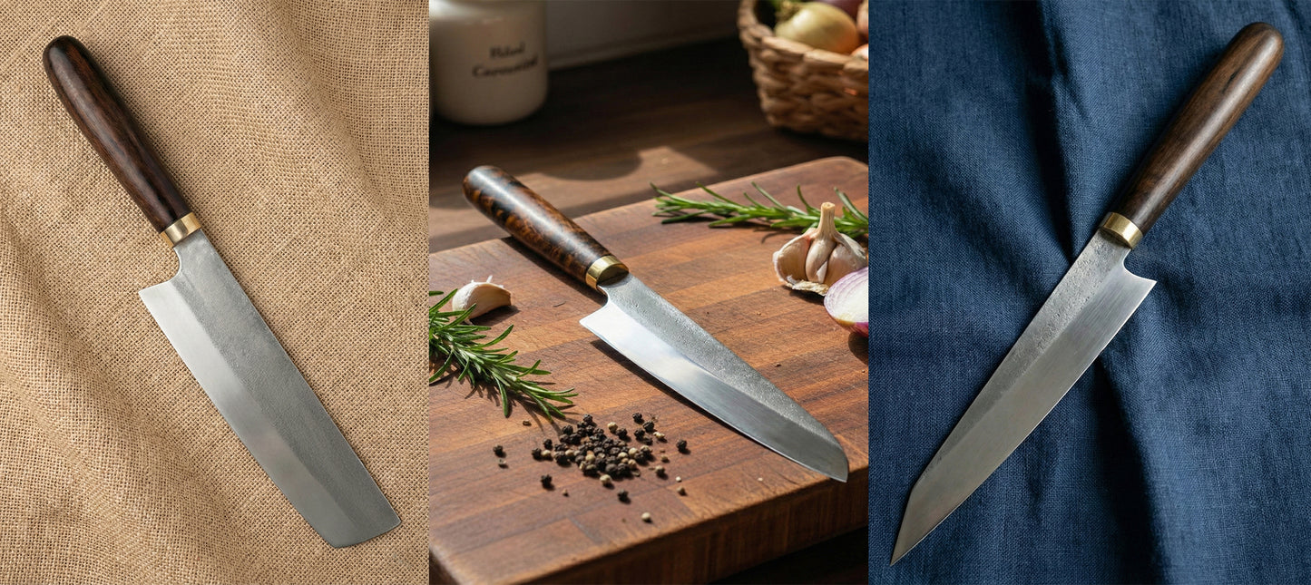 The K1 Chef Knives - Deba (Walnut)