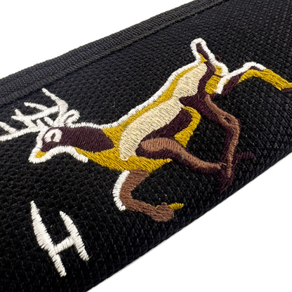 Knife Cases with Polar Interior - Deer Embroidered