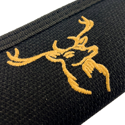 Knife Cases with Polar Interior - Deer Head Embroidered