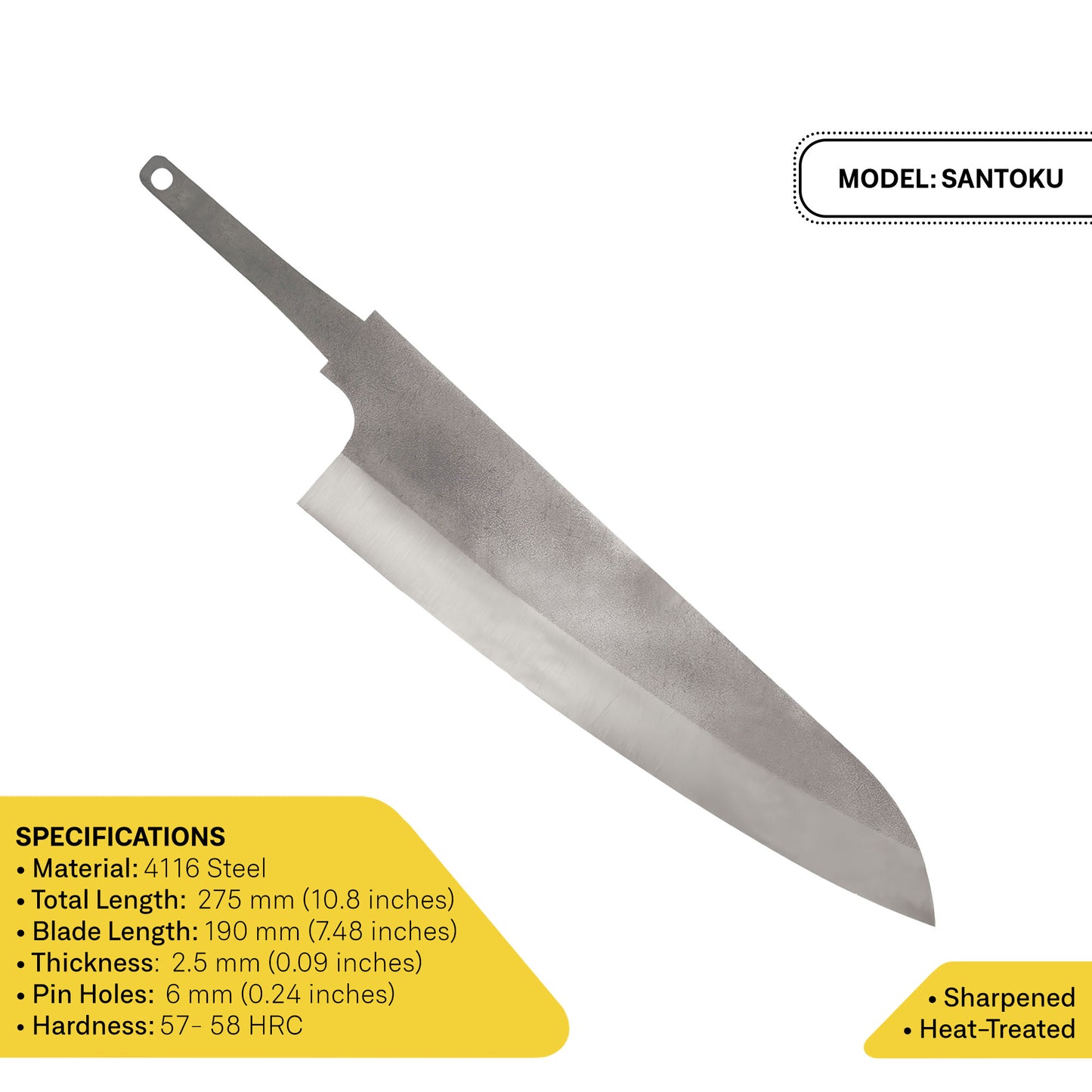 Japanese Chef Knife Blanks - 4116 Steel