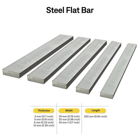 Stainless Steel Flat Bar Rods Custom Size Options