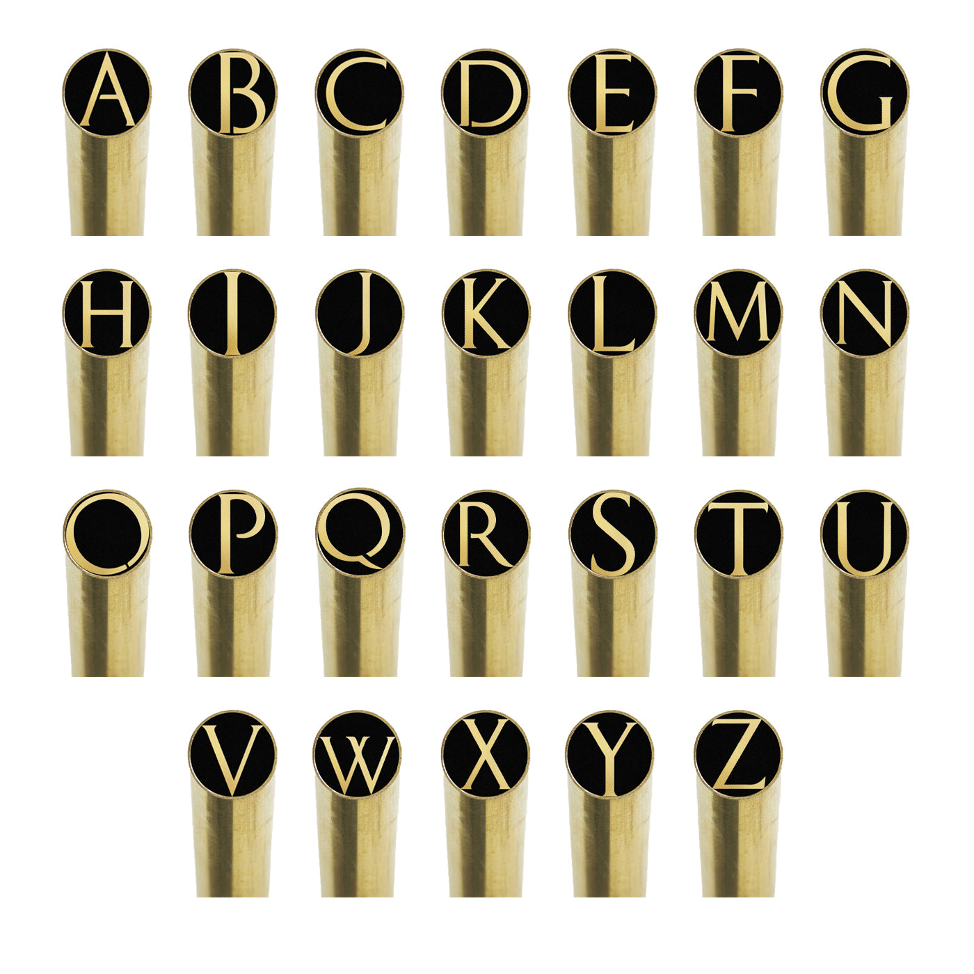 Alphabet Theme 3102 - EDM Mosaic Knife Pins