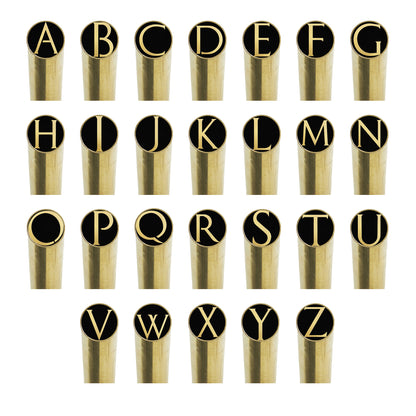 Alphabet Theme 3102 - EDM Mosaic Knife Pins