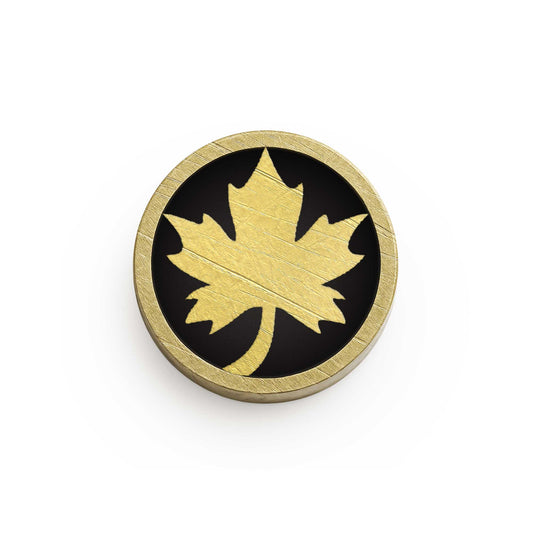 Maple Leaf - Mini Pins as Guitar Dots