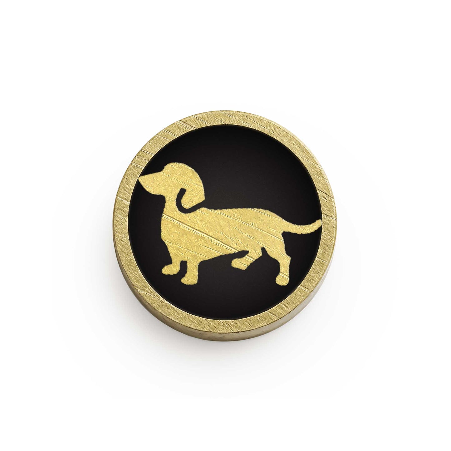 Dachshund Dog - Mini Pins as Guitar Dots