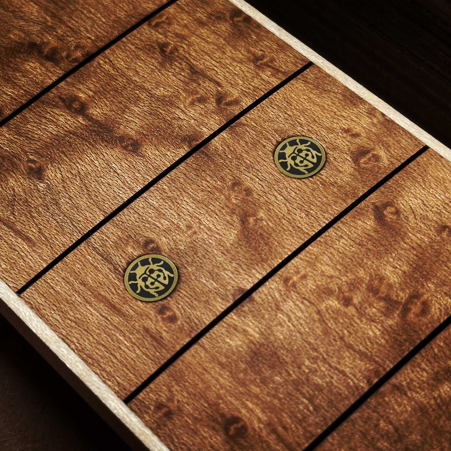 Ladybug - Mini Pins as Guitar Dots