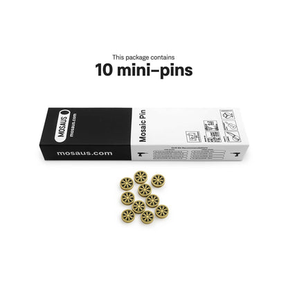 Nordic - Mini Pins as Guitar Dots