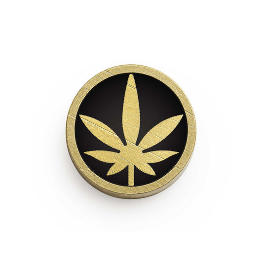 Cannabis Leaf - Mini Pins as Guitar Dots
