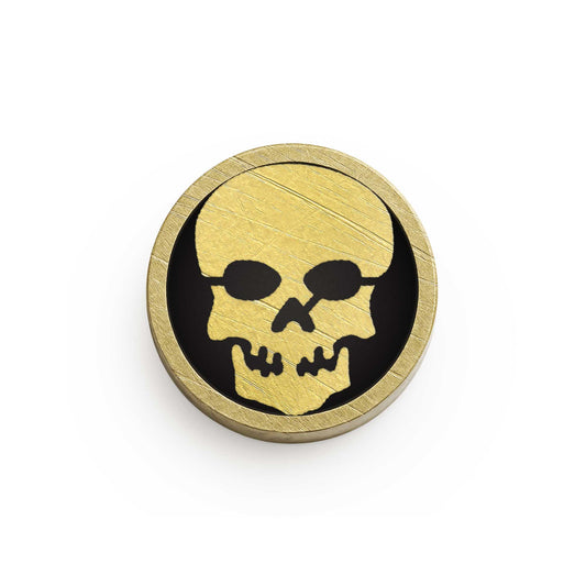 Skull - Mini Pins as Guitar Dots