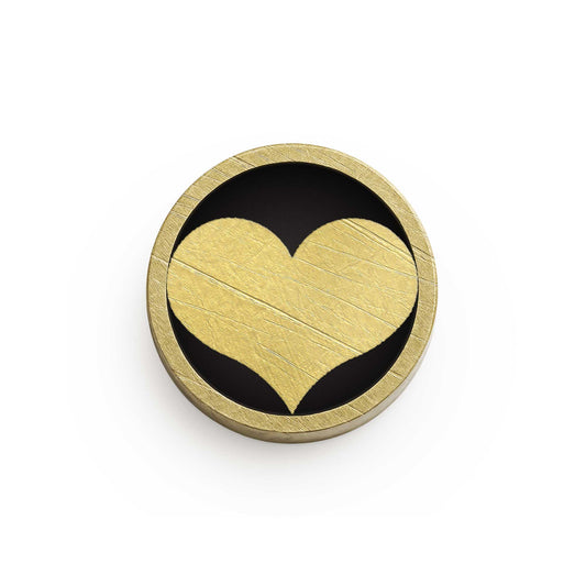 Heart - Mini Pins as Guitar Dots