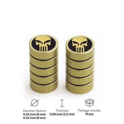 Punisher - Mini Pins as Guitar Dots