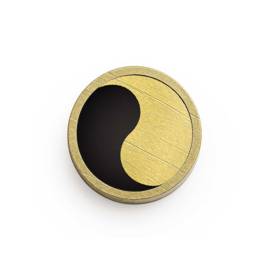 Yin Yang Symbol - Mini Pins as Guitar Dots