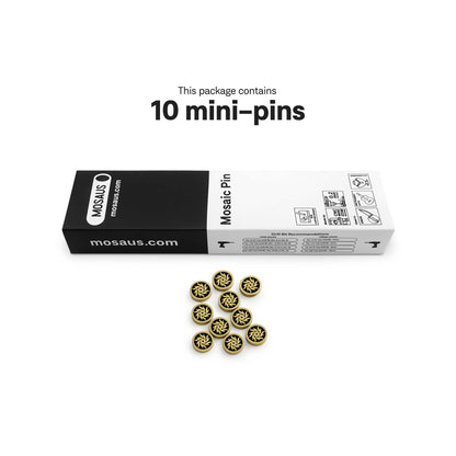 Sun - Mini Pins as Guitar Dots