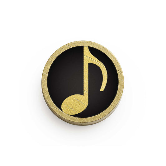 Musical Note - Mini Pins as Guitar Dots