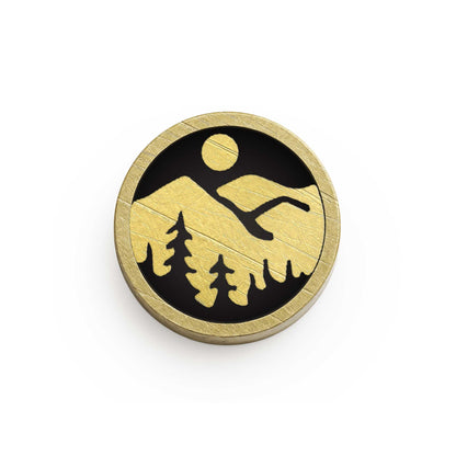 Mountain - Mini Pins as Guitar Dots