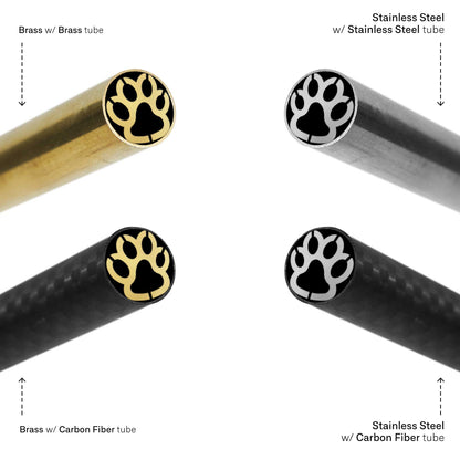 Dog Paw 2077 - EDM Mosaic Knife Pin