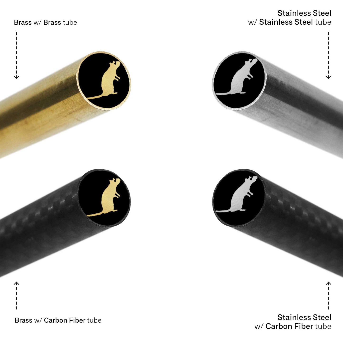 Mouse 2138 - EDM Mosaic Knife Pin