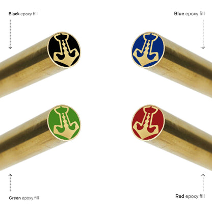 Thor's Hammer 3083 - EDM Mosaic Knife Pin