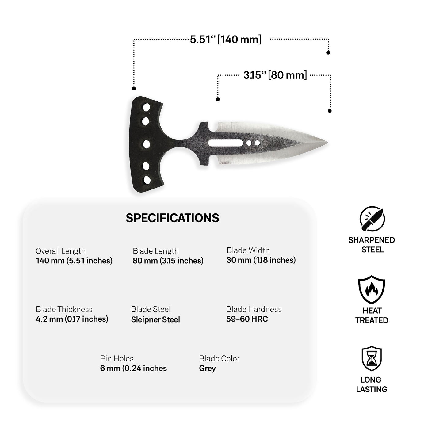 Sleipner Steel Blade Blank - 1