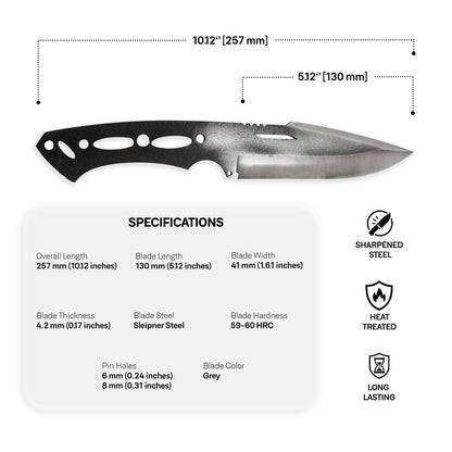 Sleipner Steel Blade Blank - 14