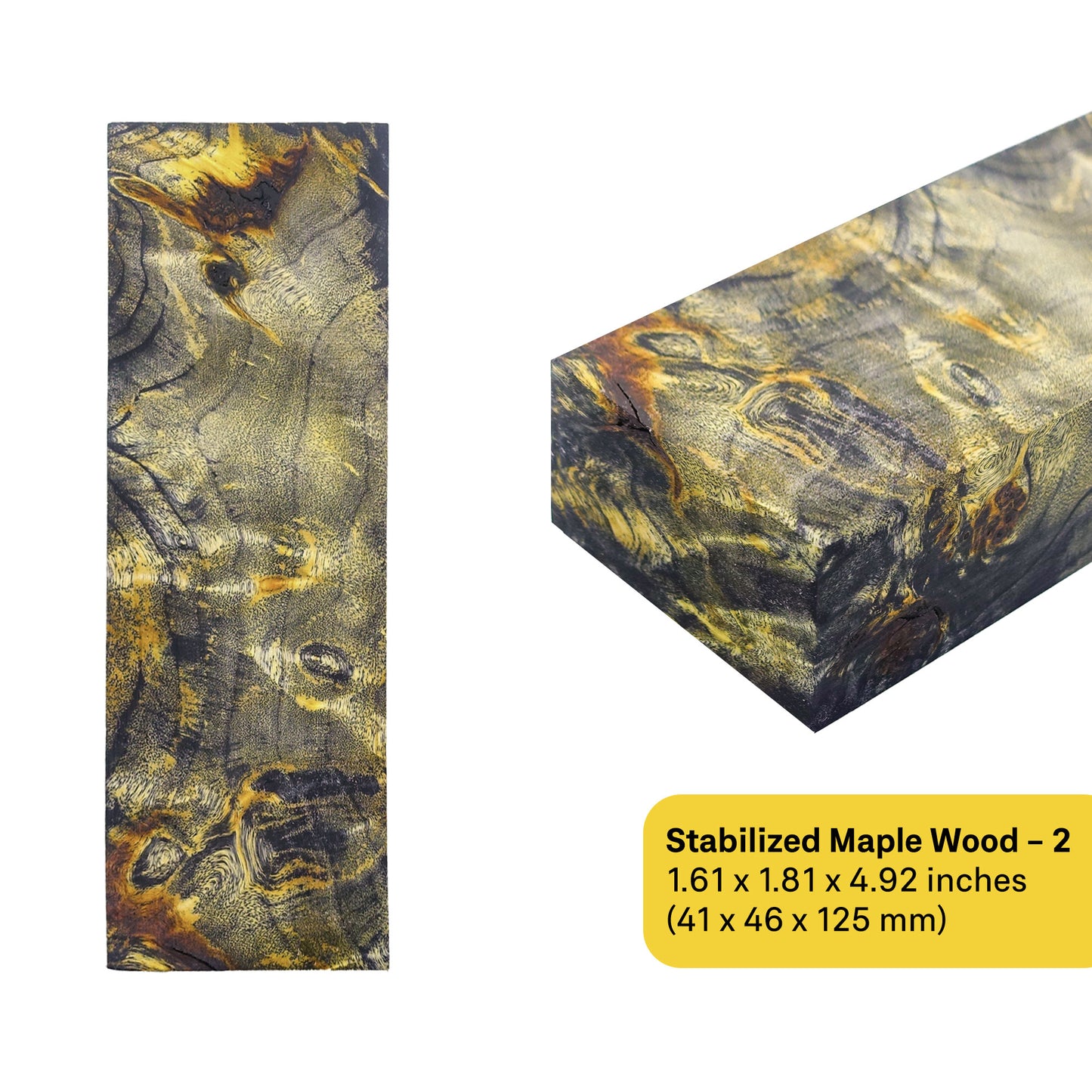 Maple Stabilized Wood Blanks (January 2025 Edition)