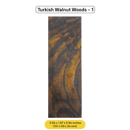 Turkish Walnut Wood Blanks (February 2025 Edition)