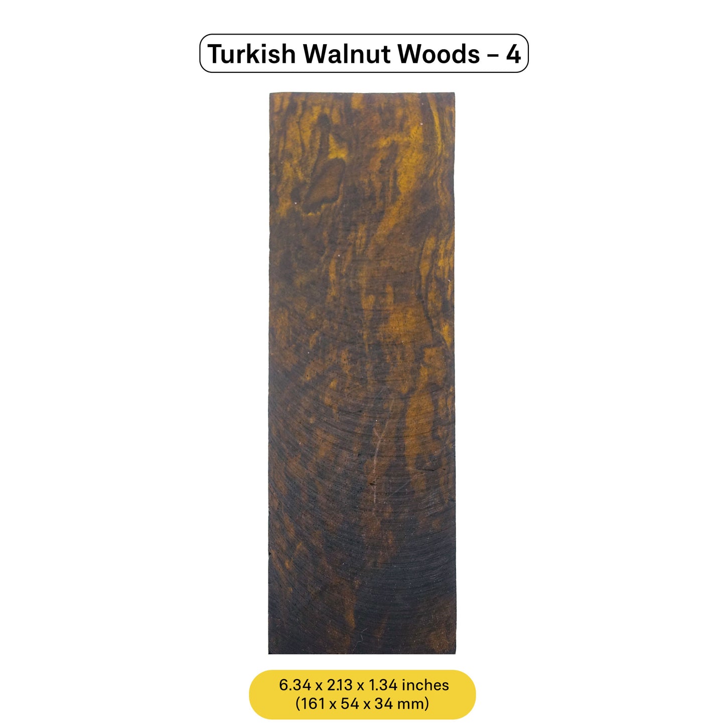 Turkish Walnut Wood Blanks (February 2025 Edition)