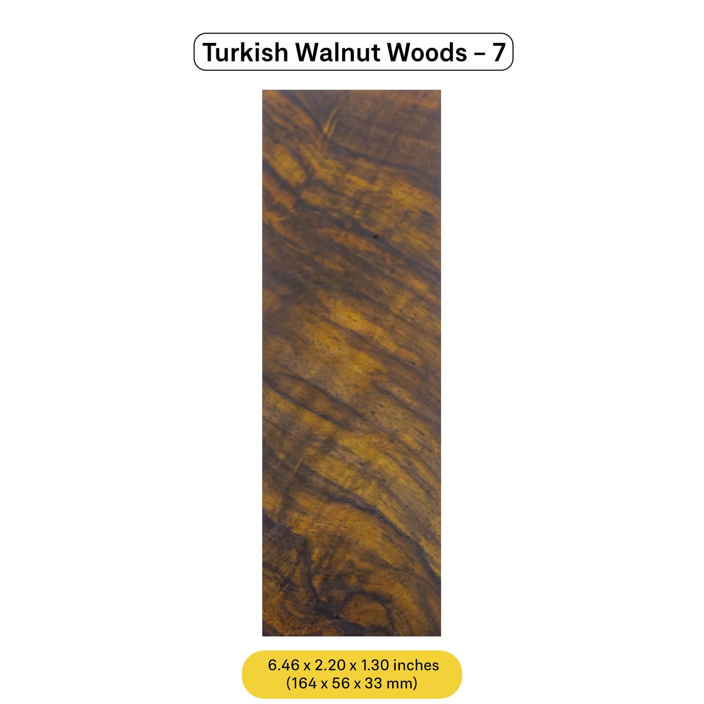 Turkish Walnut Wood Blanks (February 2025 Edition)